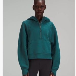 Lululemon Oversized Half Zip Scuba Green Jasper XL/XXL